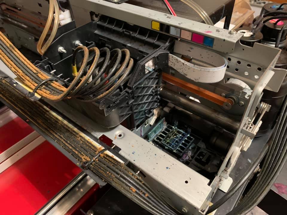 EPSON 1390 廢墨槽