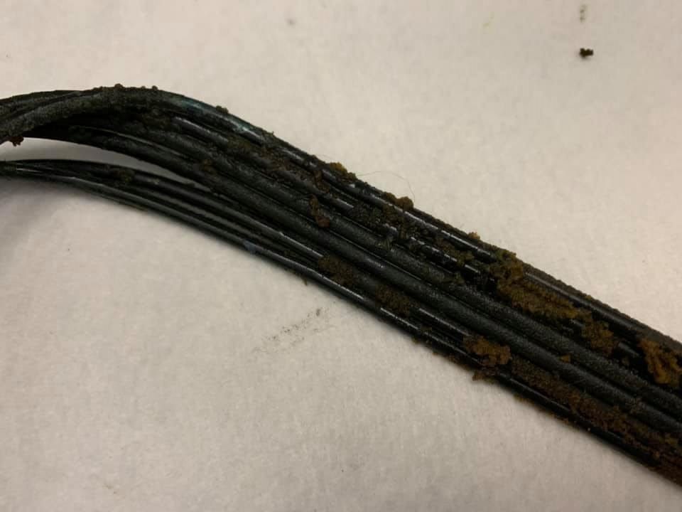 很髒的墨管,得用小蘇打粉小心搓洗了