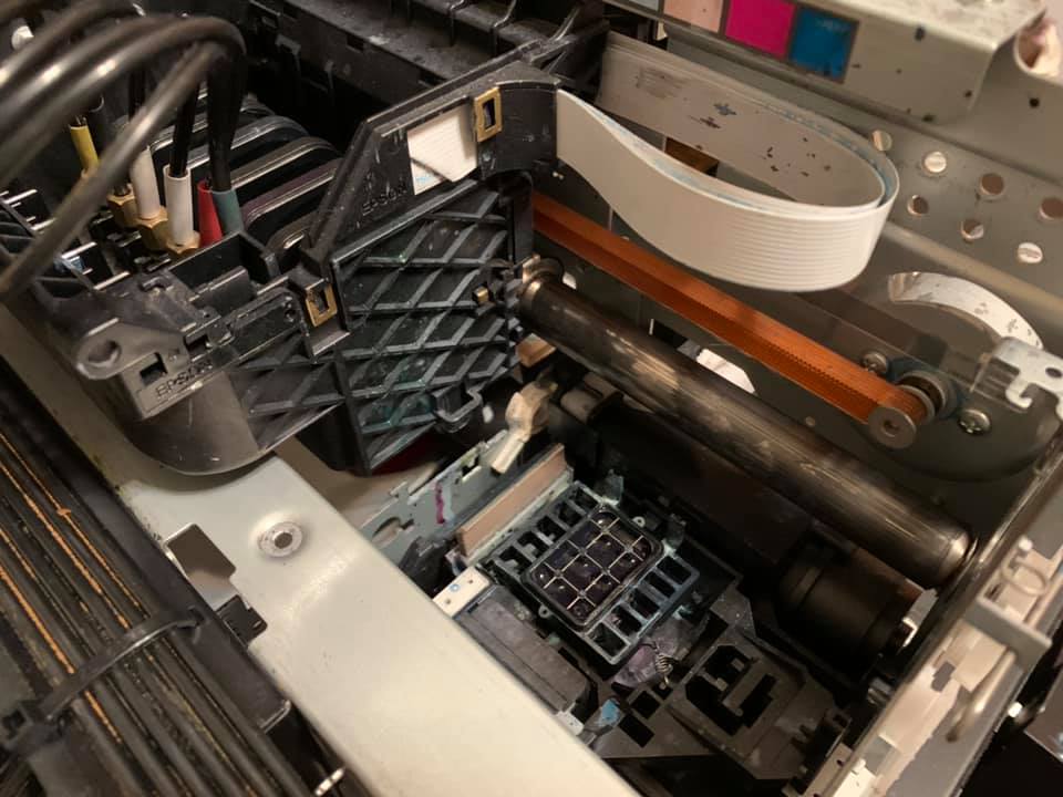 EPSON 1390 清洗之後,整個就是乾淨清爽。