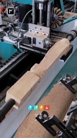 CNC-四軸加工桌腳