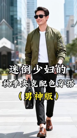 男性穿搭配色