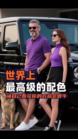 男女服飾穿搭配色