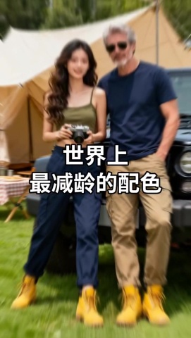 男女服飾穿搭配色