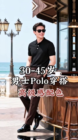 男性穿搭配色