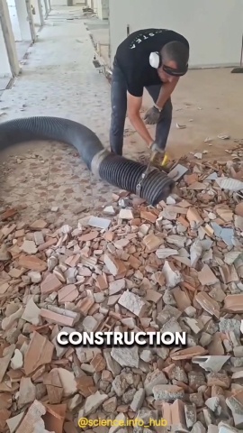 營建廢料真空吸塵器