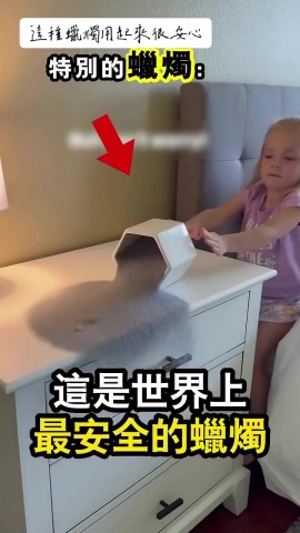 安全蠟燭