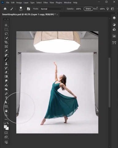 PhotoShop 背景抹除技巧